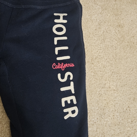 Vintage Hollister Navy Sweatpants - Picture 3 of 4